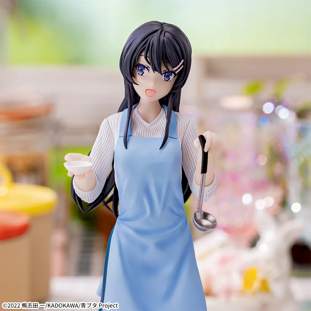 Rascal Does Not Dream of Bunny Girl Senpai Luminasta Mai Sakurajima Apron, Action & Toy Figures, animota