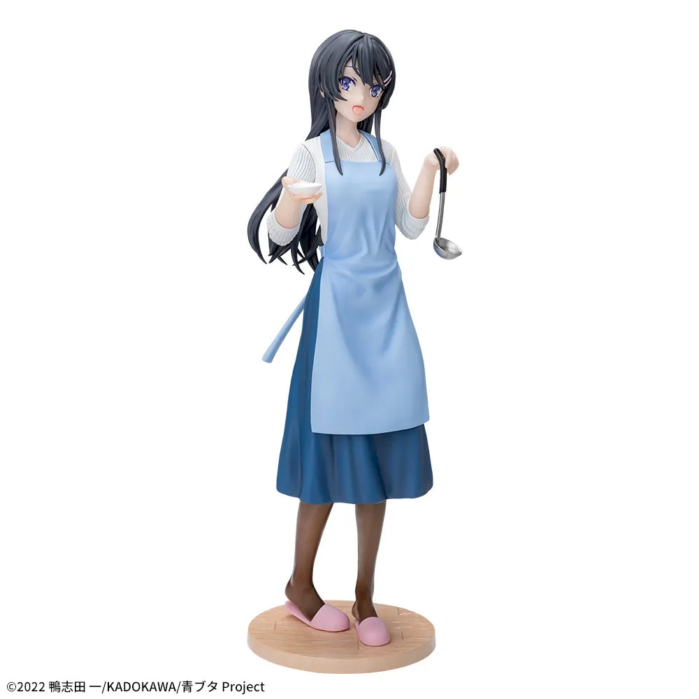 Rascal Does Not Dream of Bunny Girl Senpai Luminasta Mai Sakurajima Apron, Action & Toy Figures, animota