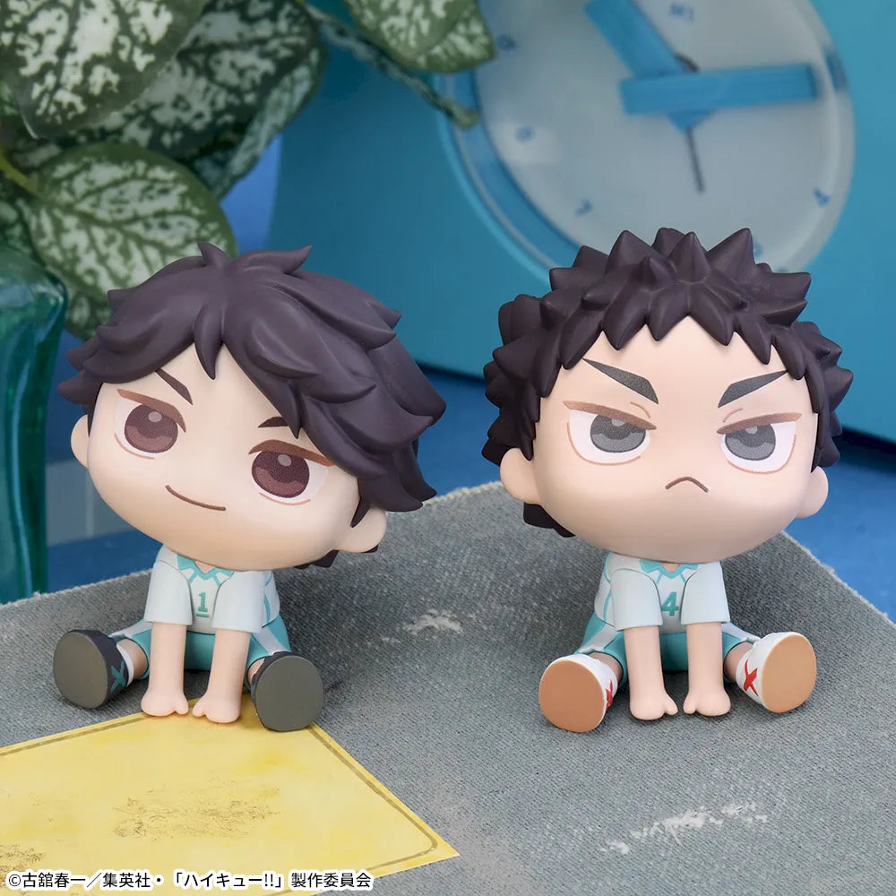 Haikyuu!! ! Qyuru Me Mini Figure Oikawa
