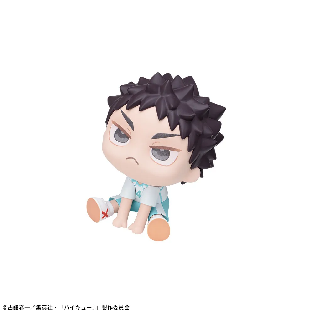 Haikyuu!! ! Qyuru Me Mini Figure Iwaizumi
