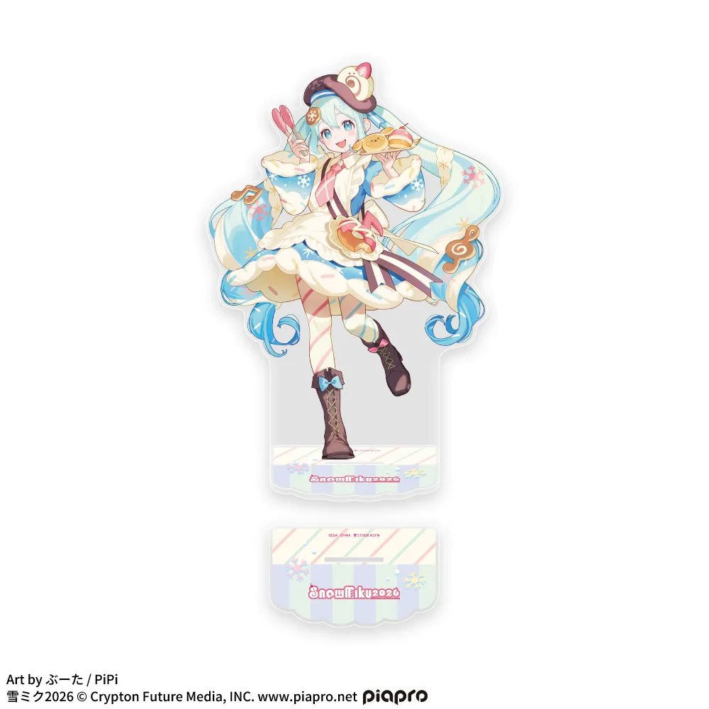 Hatsune Miku Series Plutinum Zakka Big Acrylic Stand Hatsune Miku SNOWMIKU2026