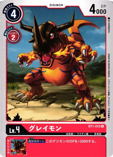 Greymon BT1-015 U