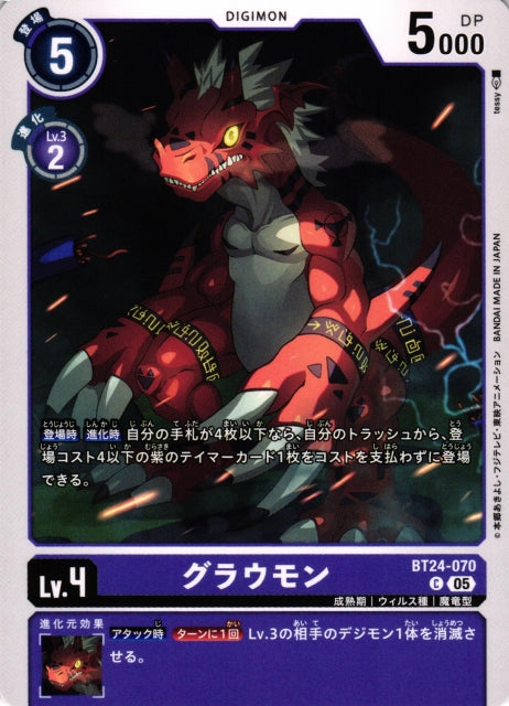 Growlmon BT24-070 C
