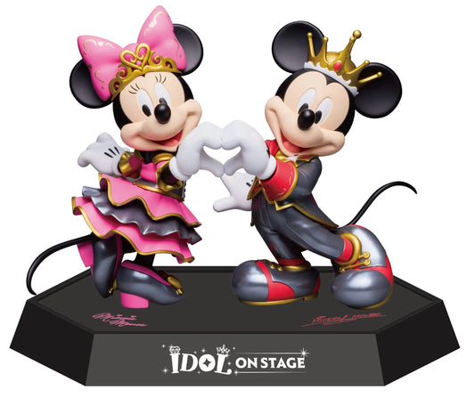 Disney IDOL ON STAGE - Mickey & Minnie On Stage Figure [Happy-Kuji Last Prize]