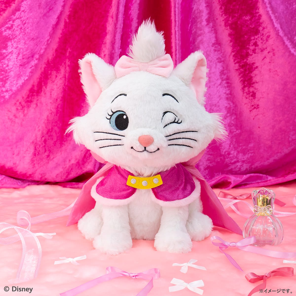 Disney Nyan Nyan Nyan Marie BIG Plush Toy [Happy-Kuji Prize A]