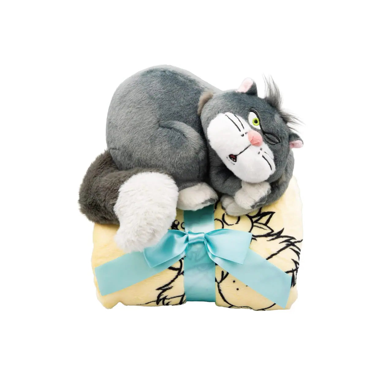 Disney Nyan Nyan Nyan Blanket with Plush Toy [Happy-Kuji Last Prize]
