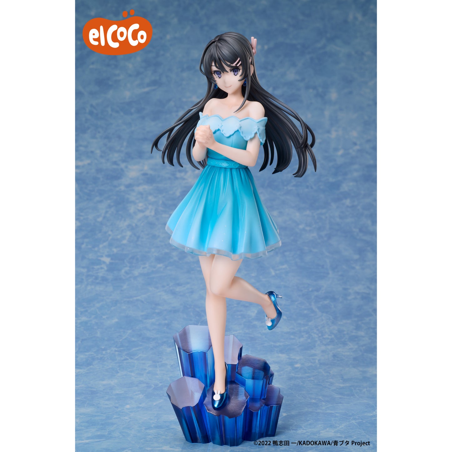 Rascal Series 1/7 Scale Figure Mai Sakurajima Jewel Ver., Action & Toy Figures, animota