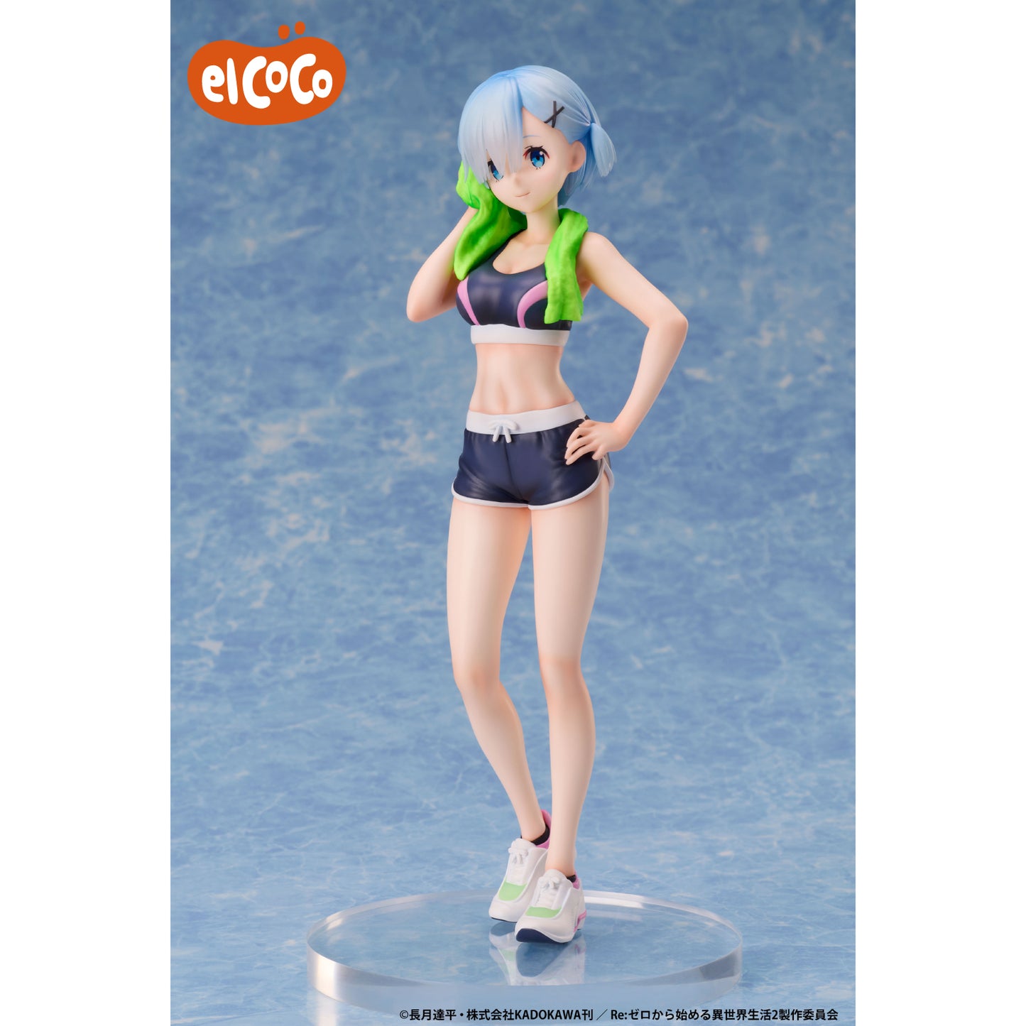 Re:Zero - Starting Life in Another World 1/7 Scale Figure Rem Sportswear, Action Figures, animota