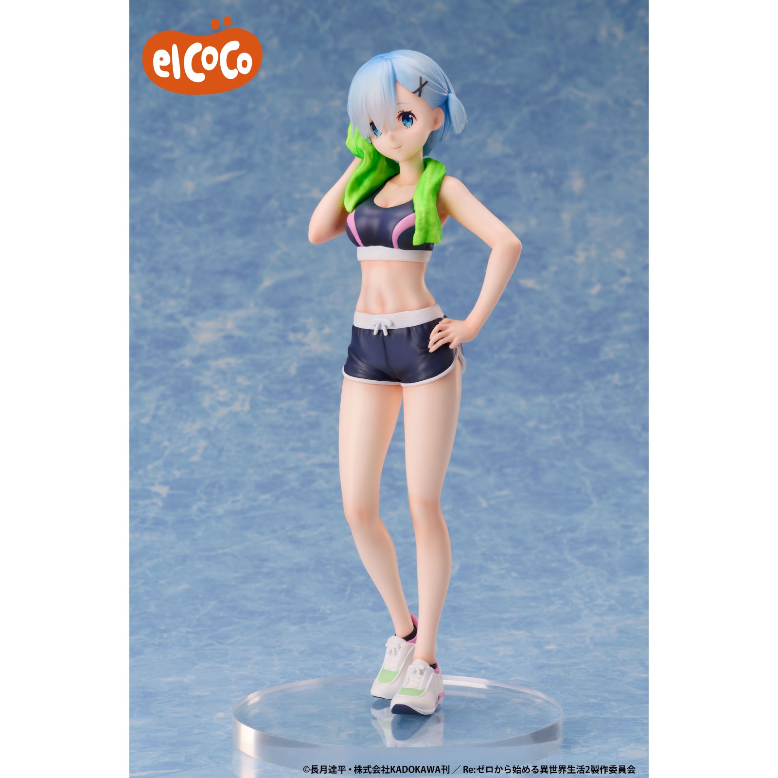Re:Zero - Starting Life in Another World 1/7 Scale Figure Rem Sportswear, Action Figures, animota