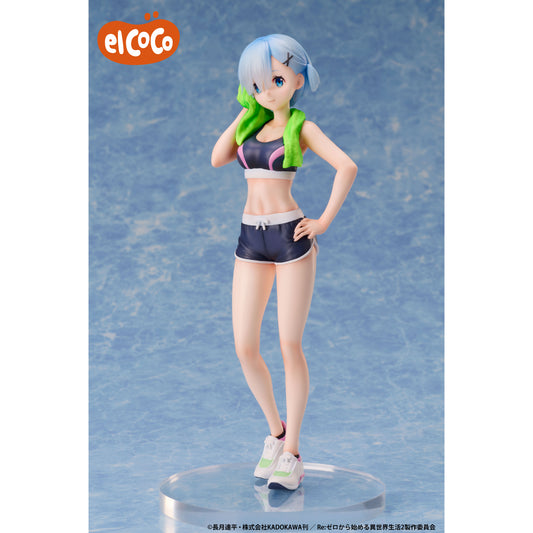 Re:Zero - Starting Life in Another World 1/7 Scale Figure Rem Sportswear, Action Figures, animota