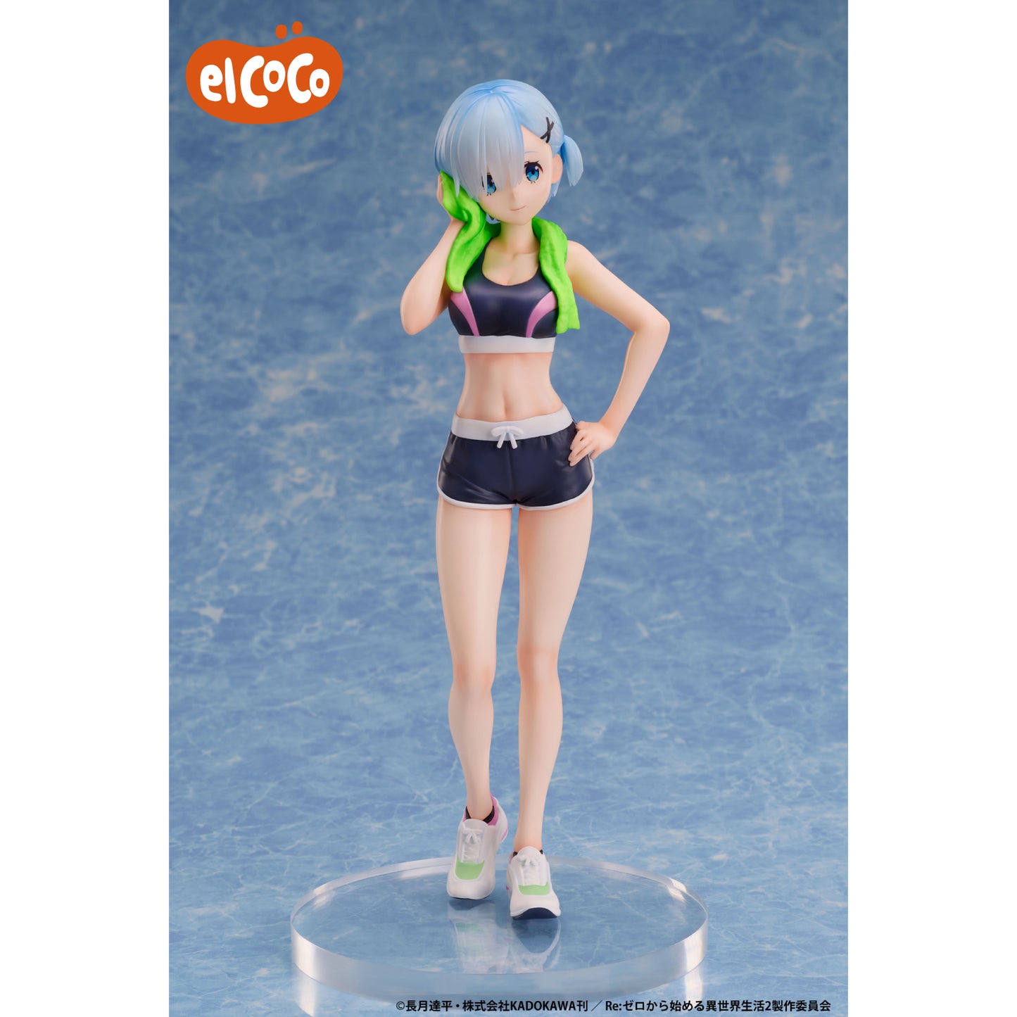 Re:Zero - Starting Life in Another World 1/7 Scale Figure Rem Sportswear, Action Figures, animota