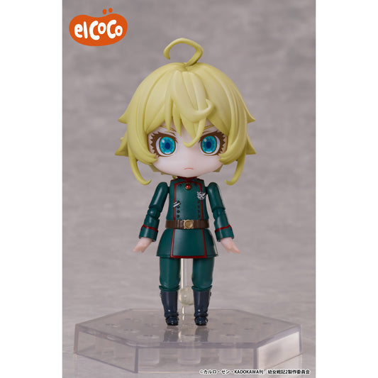Youjo Senki DFORM+ Tanya Degurechaff Full Action Defrom Figure, Action Figures, animota