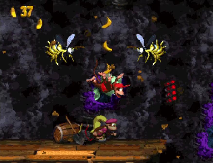 Donkey Kong Country 2: Diddy's Kong Quest.SUPER Famicom Japanese Version