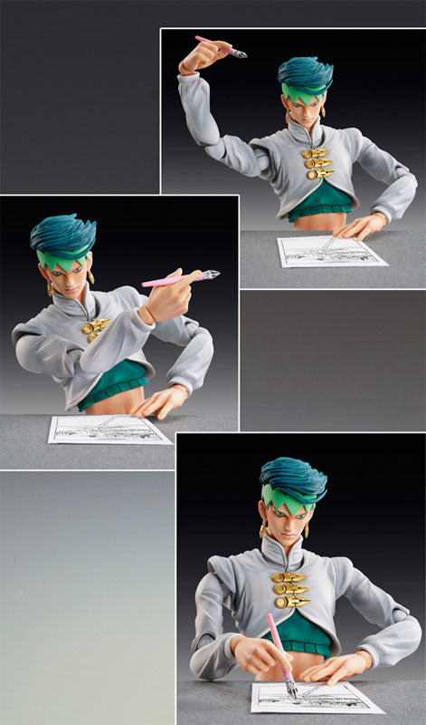 Super Action Statue - JoJo's Bizarre Adventure Part.IV #29 Rohan Kishibe & Heavens Door Ver.1 (Hirohiko Araki Specified Color) | animota