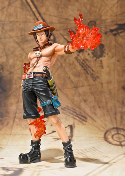 Figuarts ZERO - ONE PIECE: Portgas D. Ace Komplette Figur