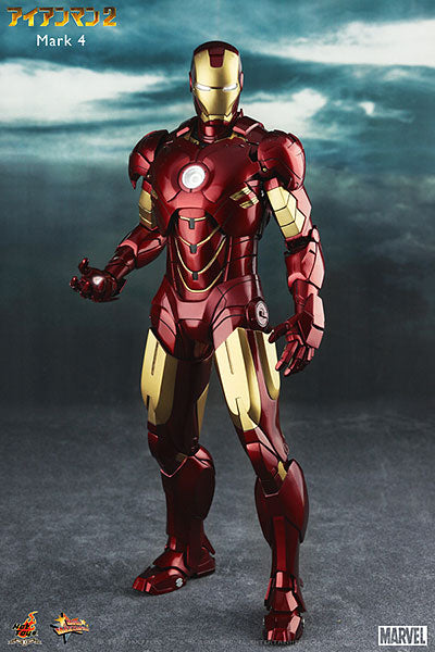 Movie Masterpiece - 1/6 Scale Fully Poseable Figure: Iron Man 2 - Mark 4