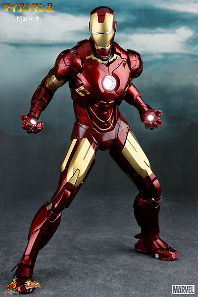 Movie Masterpiece - 1/6 Scale Fully Poseable Figure: Iron Man 2 - Mark 4