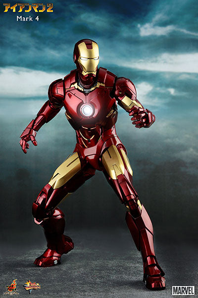 Movie Masterpiece - 1/6 Scale Fully Poseable Figure: Iron Man 2 - Mark 4