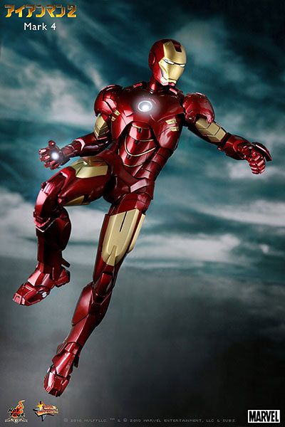 Movie Masterpiece - 1/6 Scale Fully Poseable Figure: Iron Man 2 - Mark 4