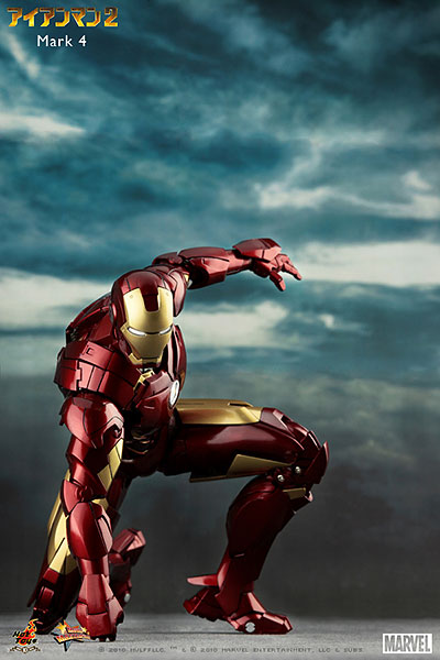 Movie Masterpiece - 1/6 Scale Fully Poseable Figure: Iron Man 2 - Mark 4