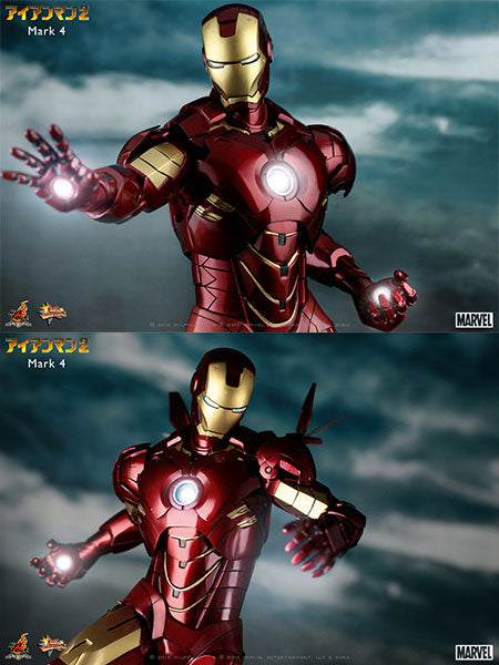 Movie Masterpiece - 1/6 Scale Fully Poseable Figure: Iron Man 2 - Mark 4