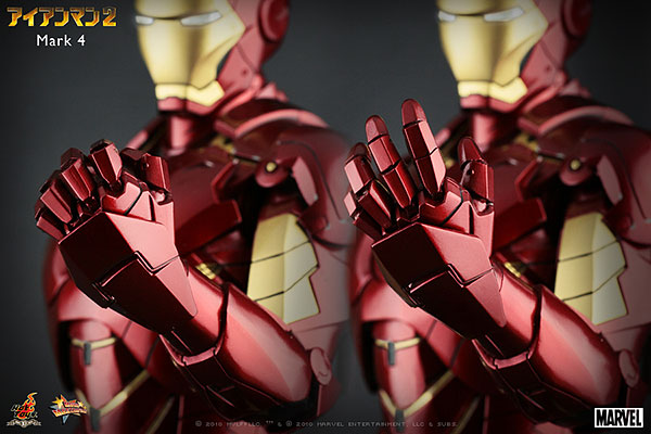 Movie Masterpiece - 1/6 Scale Fully Poseable Figure: Iron Man 2 - Mark 4