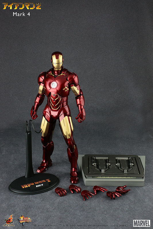 Movie Masterpiece - 1/6 Scale Fully Poseable Figure: Iron Man 2 - Mark 4