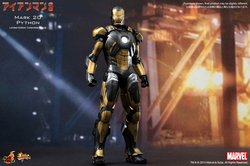 Movie Masterpiece - Iron Man Mark 20 (Python) 1/6 Scale Figure: [Toysapiens Exclusive] | animota