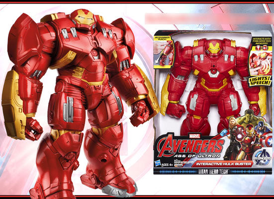 Avengers: Age of Ultron - Hasbro Action Figure 13inch "Interactive" Hulkbuster | animota