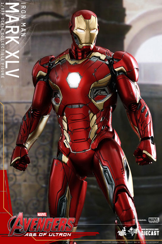 Movie Masterpiece DIECAST "Avengers: Age of Ultron" 1/6 Iron Man Mark 45