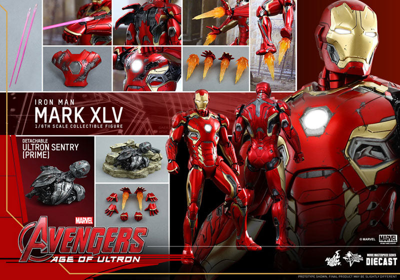 Movie Masterpiece DIECAST "Avengers: Age of Ultron" 1/6 Iron Man Mark 45