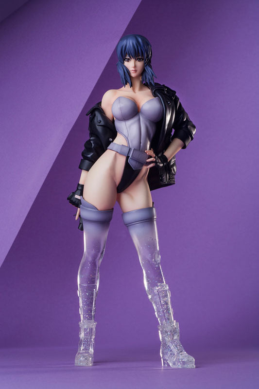 Hdge technical statue No.6EX GHOST IN THE SHELL S.A.C. - Motoko Kusanagi Optical Camouflage ver. | animota
