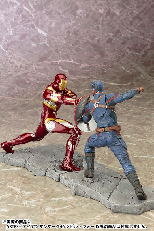 ARTFX+ - Captain America Civil War: Iron Man MARK46 Civil War 1/10 Easy Assembly Kit | animota