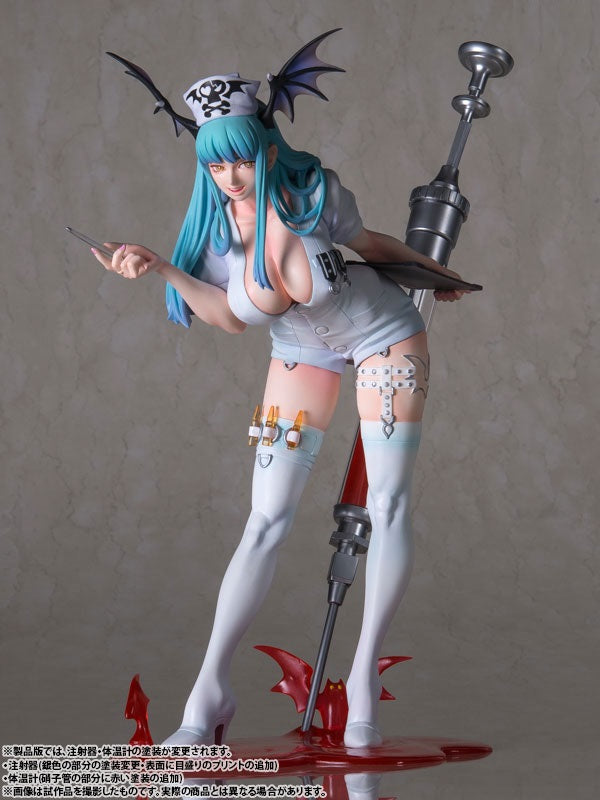 Capcom Figure Builder Creaters Model Vampire Morrigan Aensland (Nurse Ver.) Completed Figure | animota Capcom Figure Builder Creaters Model Vampire Morrigan Aensland (Nurse Ver.) Completed Figure | animota