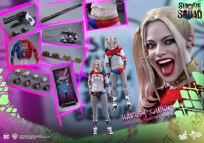 Movie Masterpiece - 1/6 Scale Fully Poseable Figure: Suicide Squad - Harley Quinn