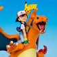 G.E.M. Series - Pokemon: Ash Ketchum & Pikachu & Charizard Complete Figure, Action & Toy Figures, animota