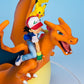 G.E.M. Series - Pokemon: Ash Ketchum & Pikachu & Charizard Complete Figure, Action & Toy Figures, animota