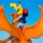 G.E.M. Series - Pokemon: Ash Ketchum & Pikachu & Charizard Complete Figure, Action & Toy Figures, animota