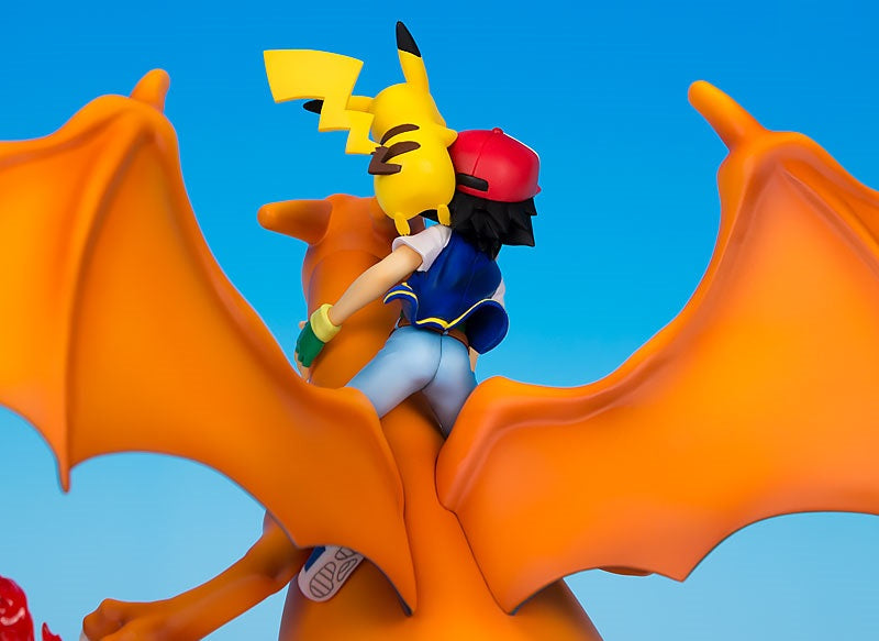 G.E.M. Series - Pokemon: Ash Ketchum & Pikachu & Charizard Complete Figure, Action & Toy Figures, animota