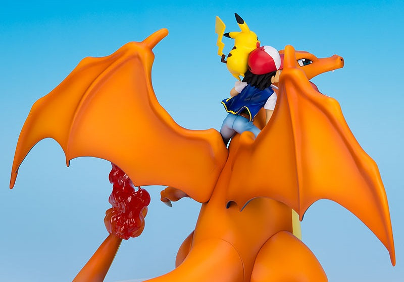 G.E.M. Series - Pokemon: Ash Ketchum & Pikachu & Charizard Complete Figure, Action & Toy Figures, animota