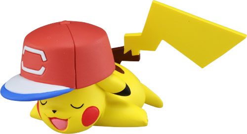 Pokemon MonColle EX EMC_25 Ash's Pikachu (Alola Cap Ver.), Action & Toy Figures, animota