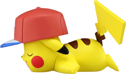 Pokemon MonColle EX EMC_25 Ash's Pikachu (Alola Cap Ver.), Action & Toy Figures, animota