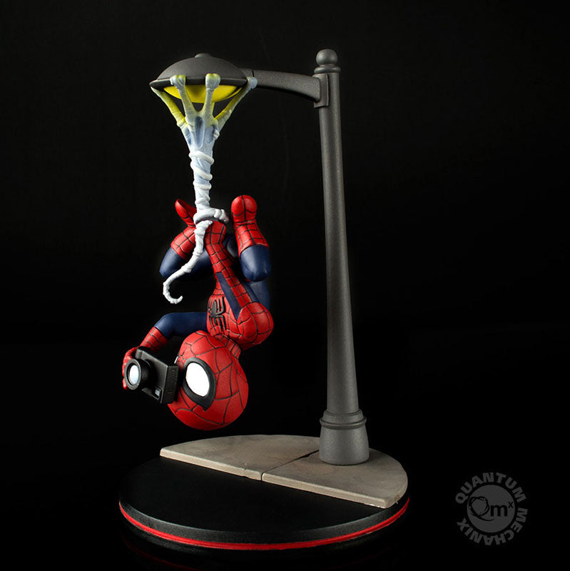 Q Pop - Marvel Comics: Spider-Man Spider Cam PVC Figure | animota