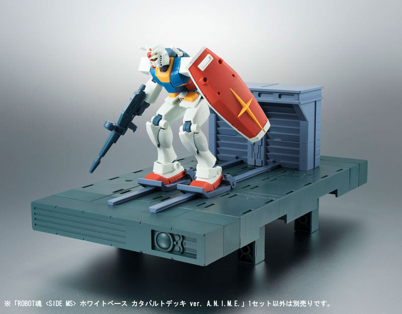 Robot Spirits -SIDE MS- White Base Catapult Deck ver. A.N.I.M.E. "Mobile Suit Gundam" | animota
