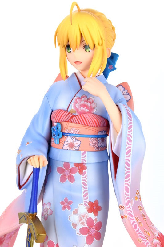 NEW Fate stay night Saber haregi kimono ver. 1/7 Figure Aniplex Plus F NEW Fate stay night Saber haregi kimono ver. 1/7 Figure Aniplex Plus F