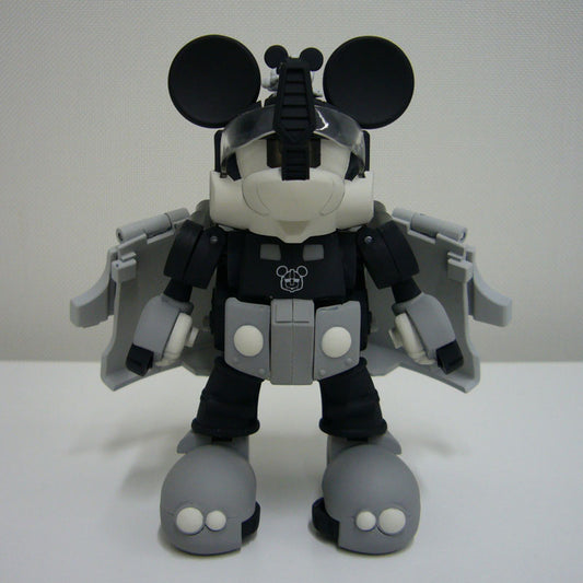 Transformers Disney Label Mickey Mouse Trailer Monochrome | animota