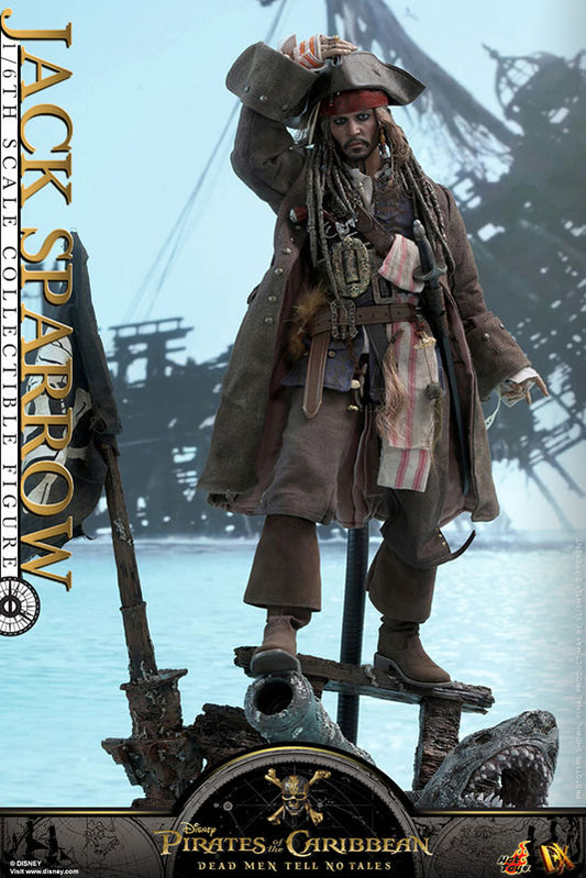 Movie Masterpiece DX "Pirates of the Caribbean: Dead men tell no tales" 1/6 Scale Figure Jack Sparrow