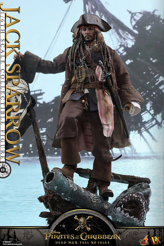 Movie Masterpiece DX "Pirates of the Caribbean: Dead men tell no tales" 1/6 Scale Figure Jack Sparrow