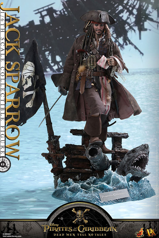 Movie Masterpiece DX "Pirates of the Caribbean: Dead men tell no tales" 1/6 Scale Figure Jack Sparrow