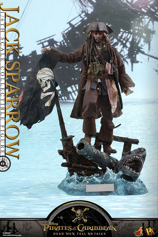 Movie Masterpiece DX "Pirates of the Caribbean: Dead men tell no tales" 1/6 Scale Figure Jack Sparrow